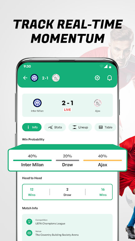 ScoreBuzz – Soccer Live Scores screenshot 3