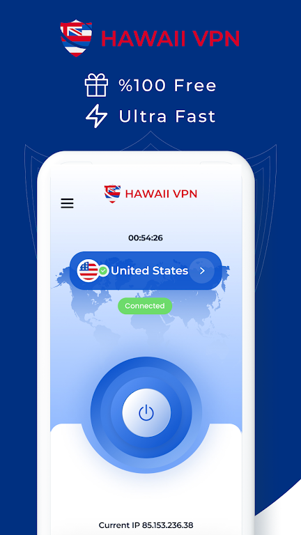 VPN Hawaii - Get Hawaii IP screenshot 1