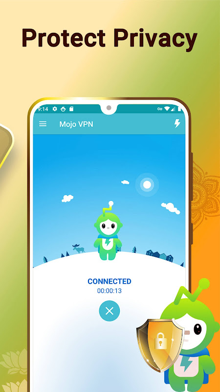 Mojo VPN - Secure Fast Proxy screenshot 4