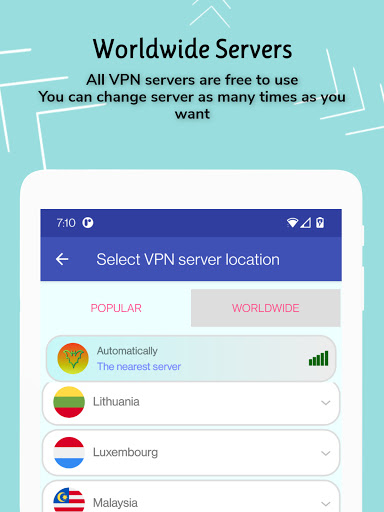 Secure VPN - Fast Proxy Server screenshot 2