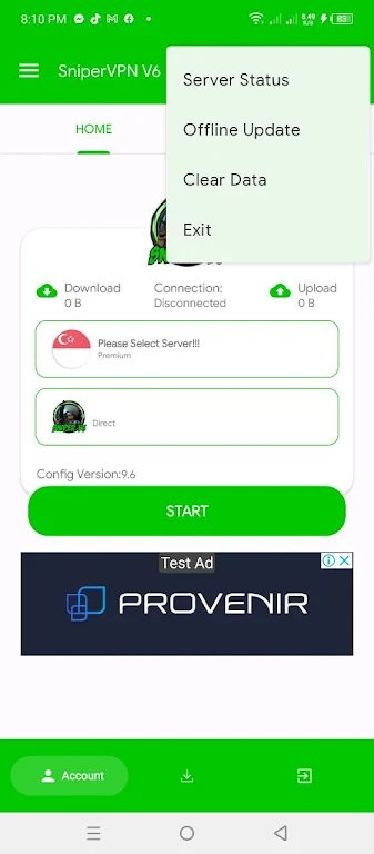 SniperVPN V6 screenshot 2