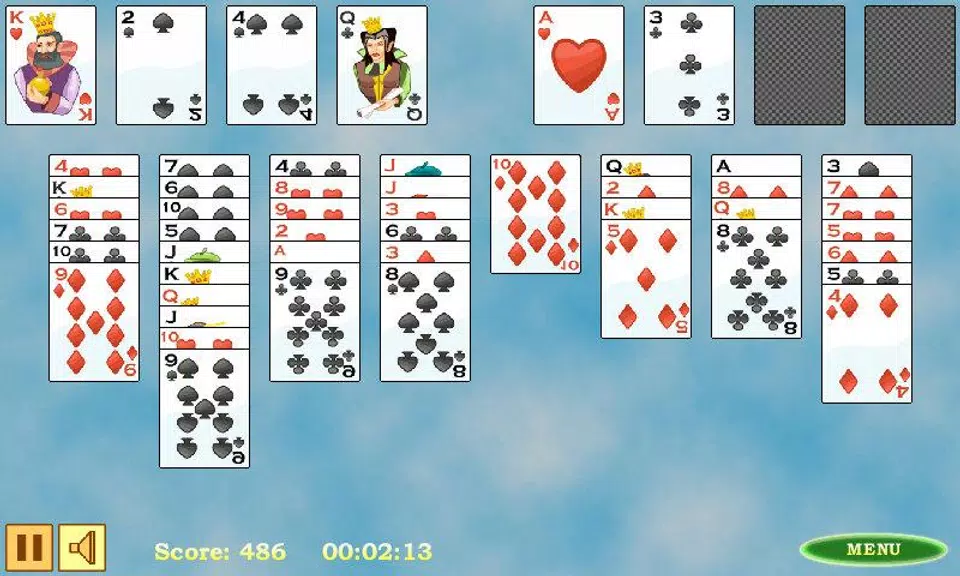 Free Cell Solitaire screenshot 3