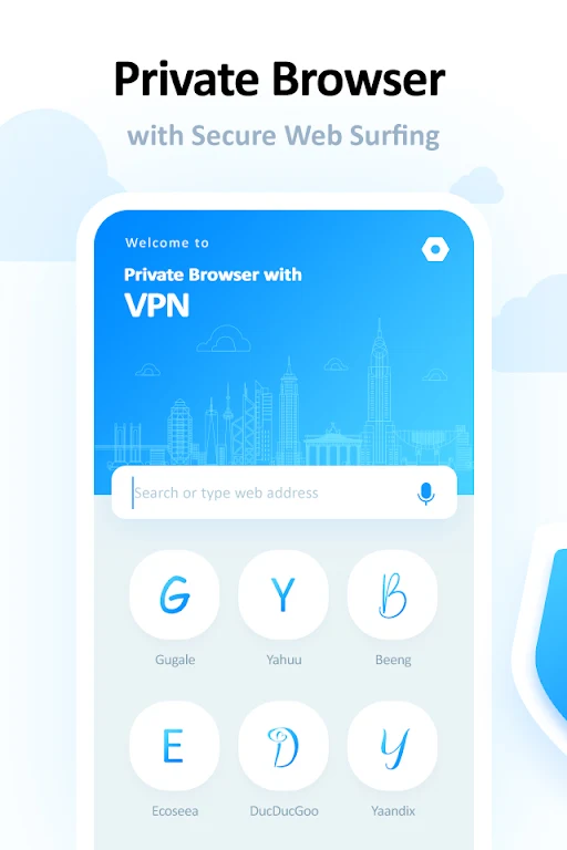 Private Browser VPN Proxy screenshot 1