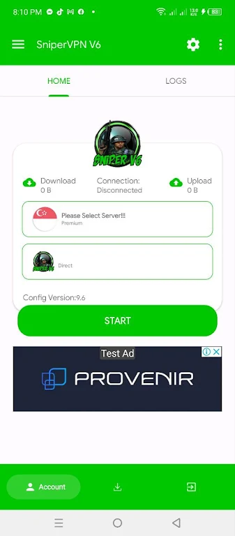 SniperVPN V6 screenshot 1