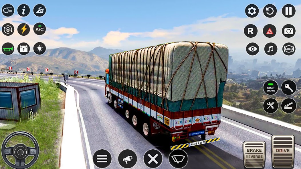 USA Truck Long Vehicle Offline Mod screenshot 2