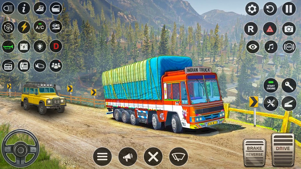 USA Truck Long Vehicle Offline Mod screenshot 4