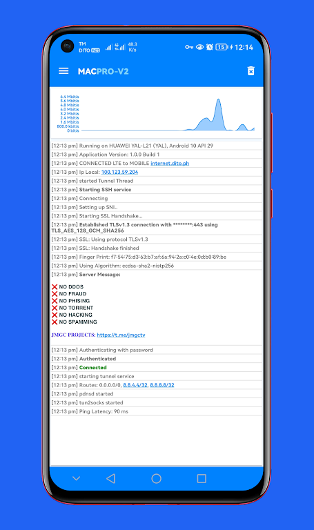 MAC PRO VPN V2 - Fast & Stable screenshot 2