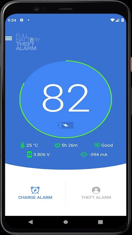 Full Battery & Theft Alarm screenshot 2