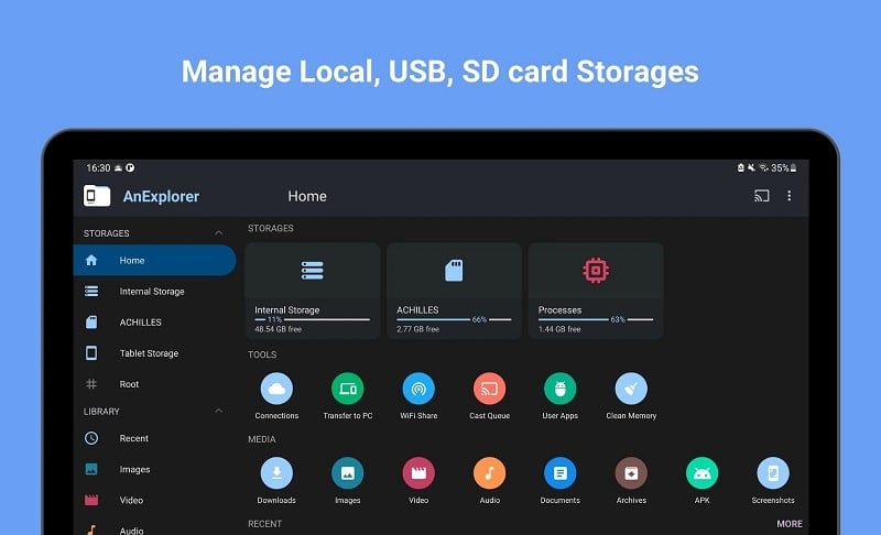 File Manager TV USB OTG Cloud screenshot 4