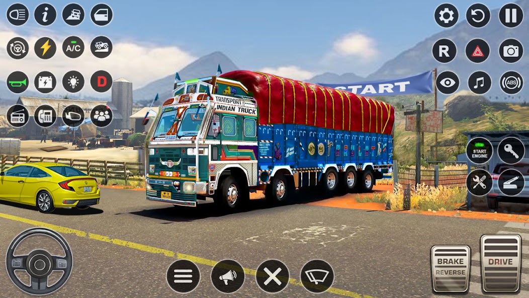 USA Truck Long Vehicle Offline Mod screenshot 1