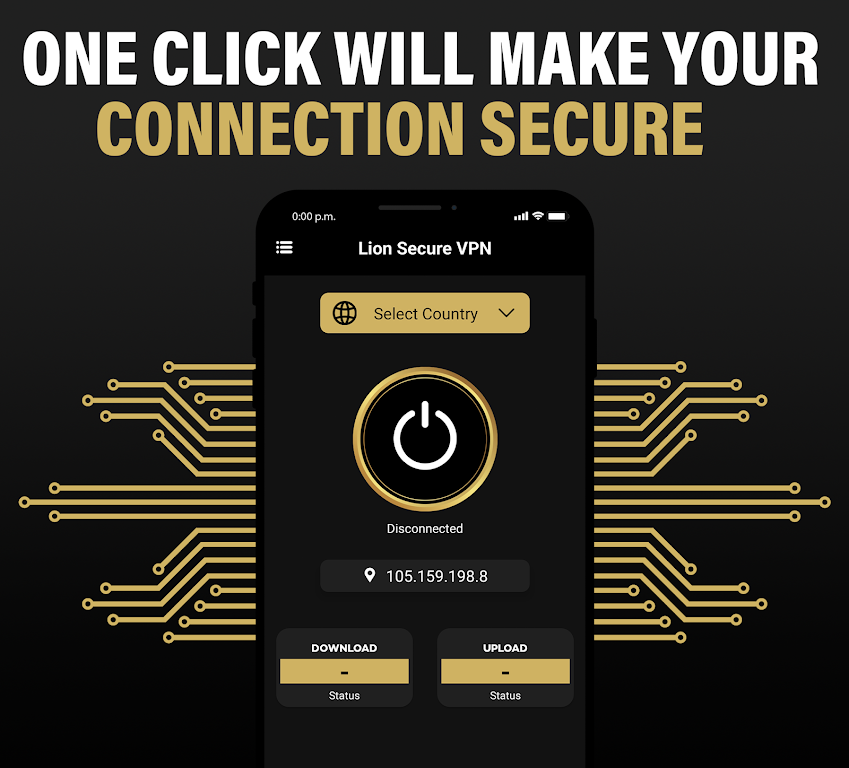 Lion Secure VPN screenshot 1