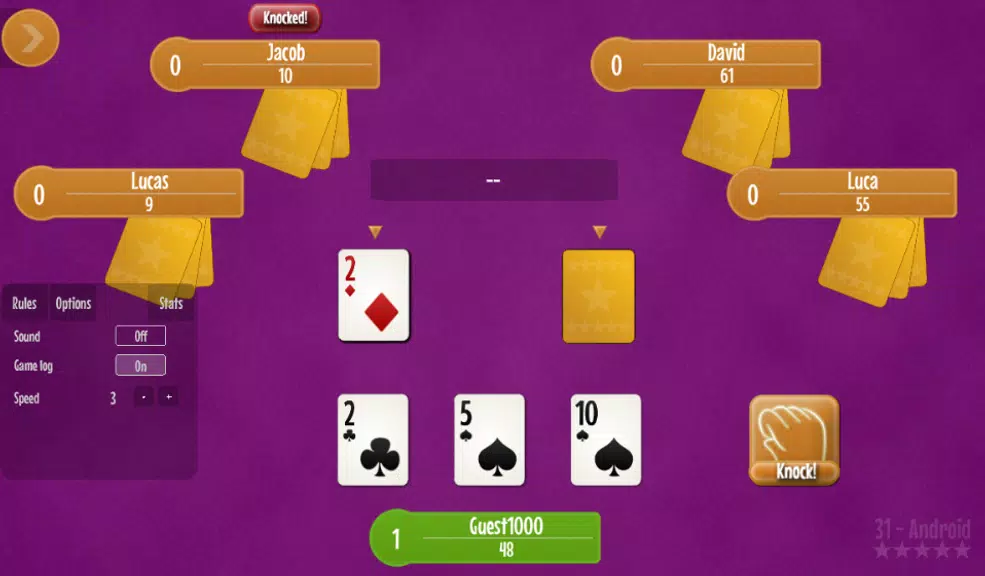 Thirty one - 31 card game. screenshot 3