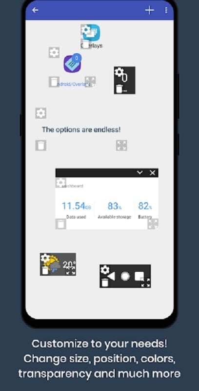 Overlays – Floating Launcher screenshot 2