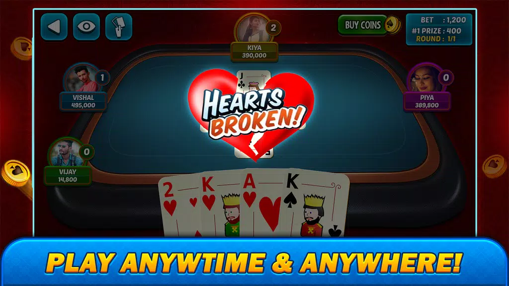 Hearts - Offline screenshot 2