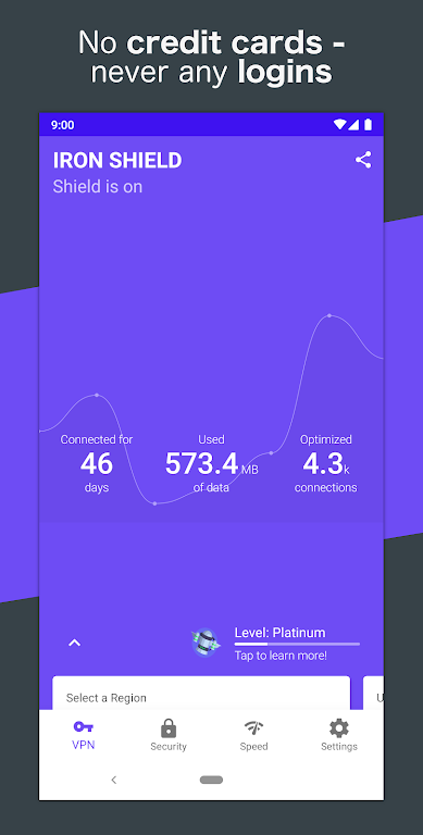Iron Shield VPN screenshot 1