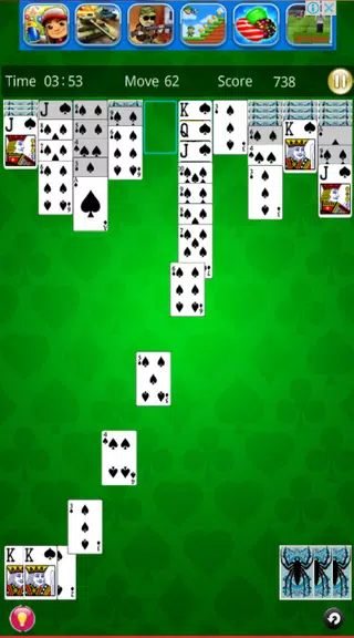 Spider Solitaire 2018 screenshot 3