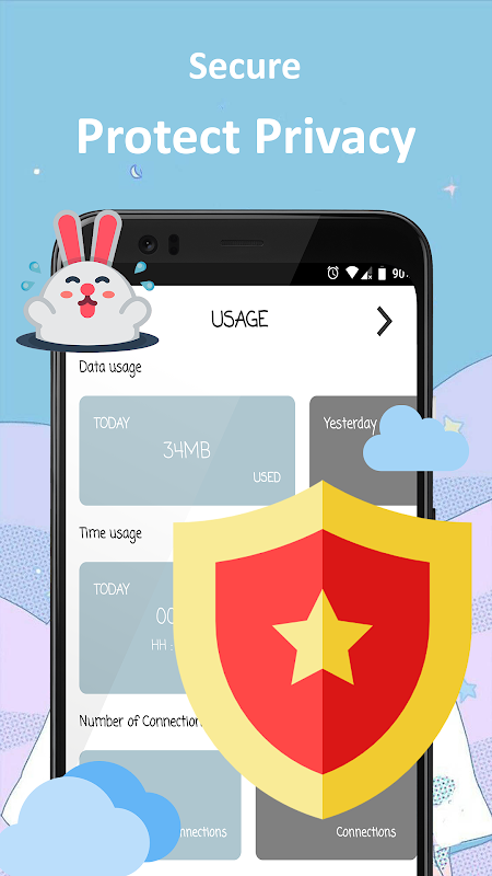 Bunny VPN - Fast VPN Master screenshot 3