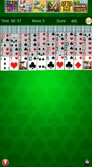 Spider Solitaire 2018 screenshot 2