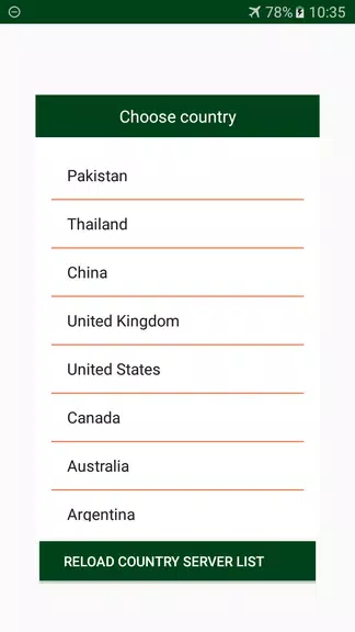 Pakistan vpn free screenshot 1