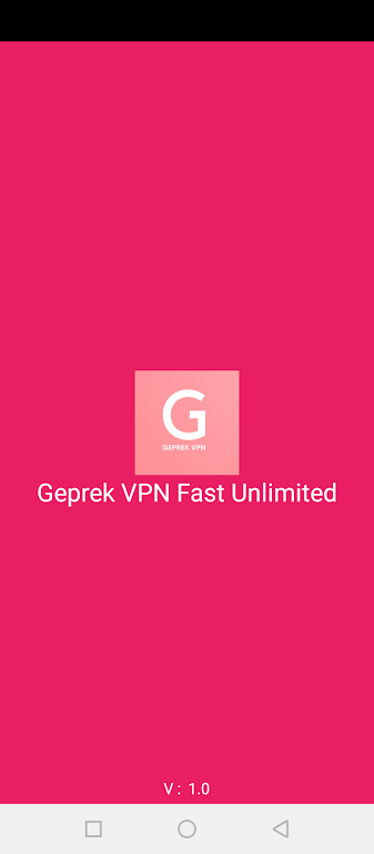 Geprek VPN Fast Unlimited screenshot 1