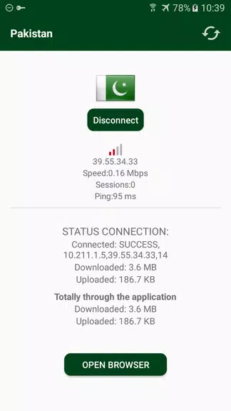 Pakistan vpn free screenshot 3