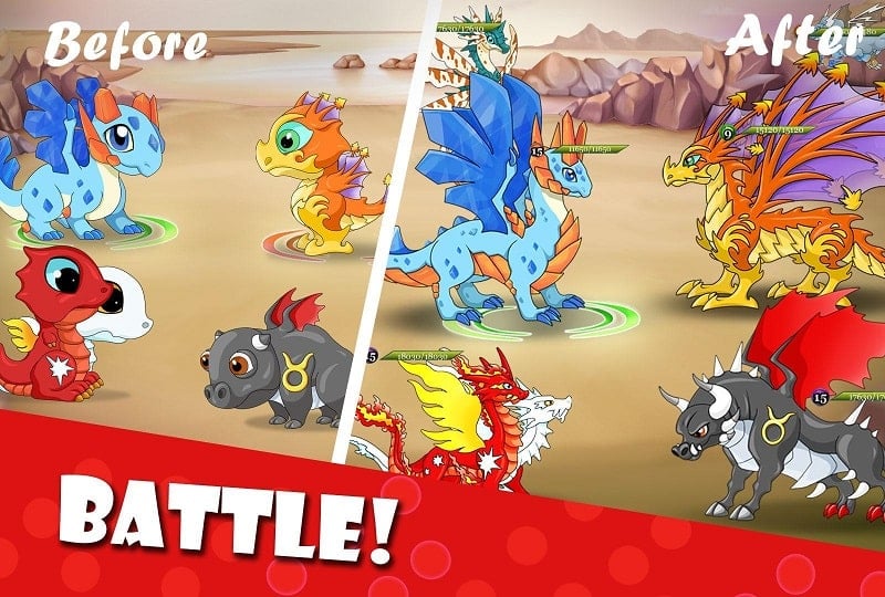 Dragon Battle screenshot 3