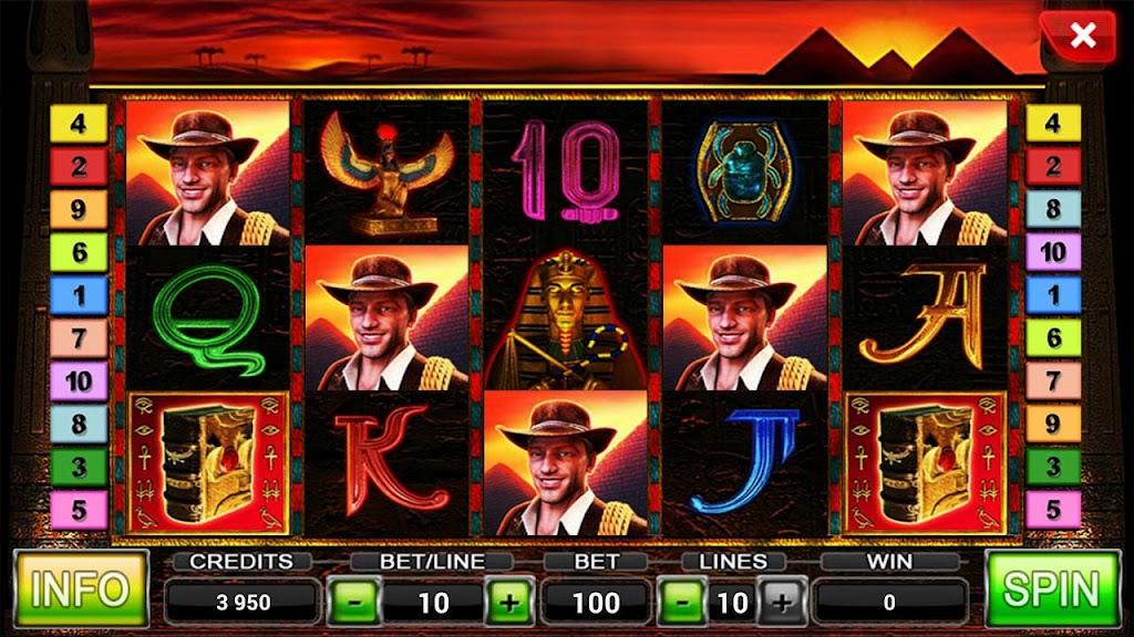 Book Of Ramses Deluxe Slot screenshot 1