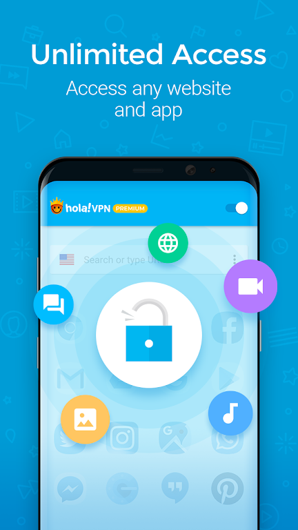 Hola VPN Proxy Plus screenshot 2