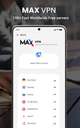 Max Turbo VPN App screenshot 2