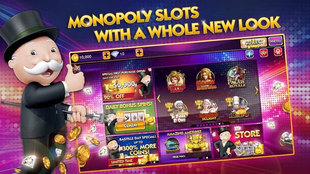 MONOPOLY  Slots screenshot 1