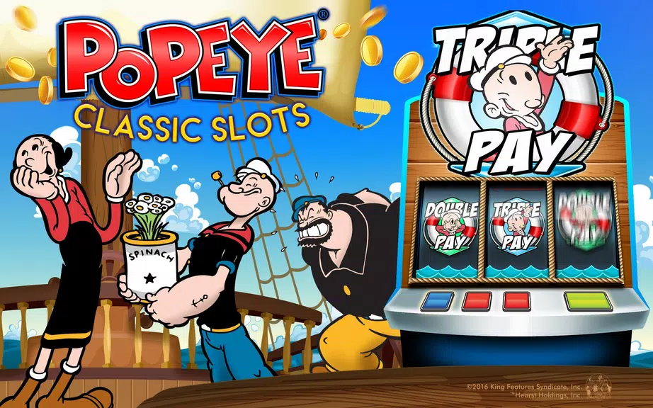 POPEYE Slots ™ Free Slots Game screenshot 1