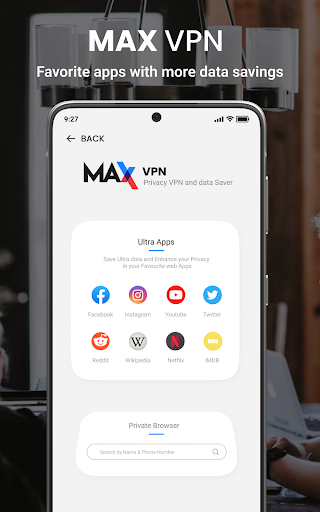 Max Turbo VPN App screenshot 3