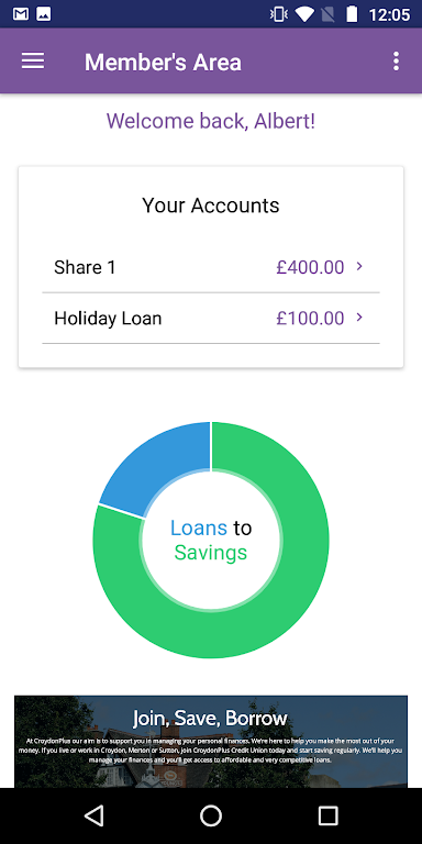 CroydonPlus Credit Union screenshot 3