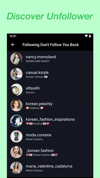 Ana.ly - Followers Analyzer for Instagram screenshot 3