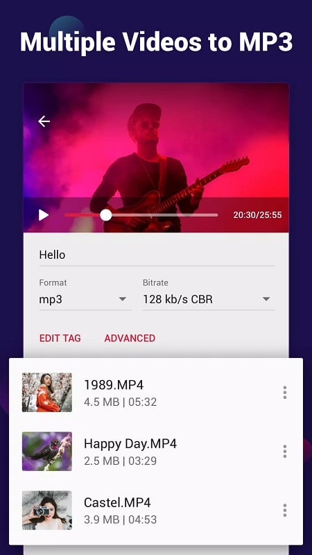 Video to MP3 – Video to Audio screenshot 2