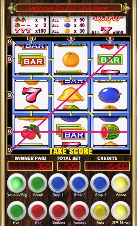 777 Fruit Slot Machine - Cherry Master screenshot 2