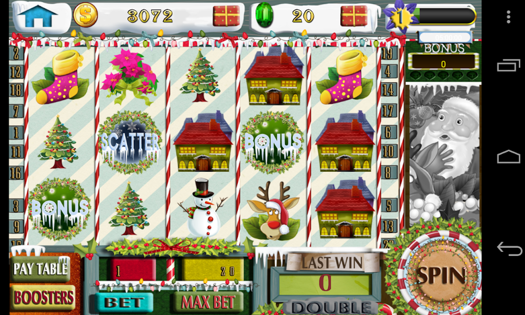 Slots - Santa's Treasure screenshot 3