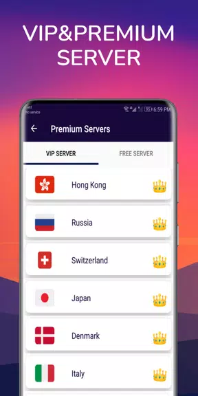 Super Falcon Vpn Free Vpn Clie screenshot 3