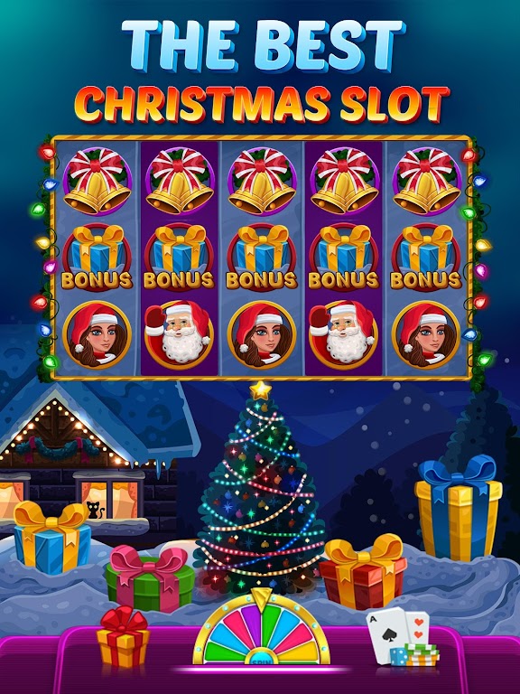 Christmas Slot Machines Free screenshot 1