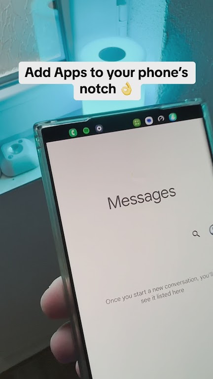 Touch The Notch Mod screenshot 1