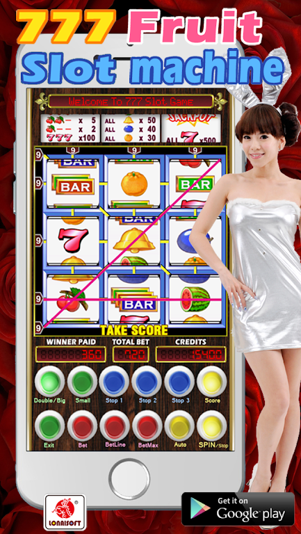 777 Fruit Slot Machine - Cherry Master screenshot 1