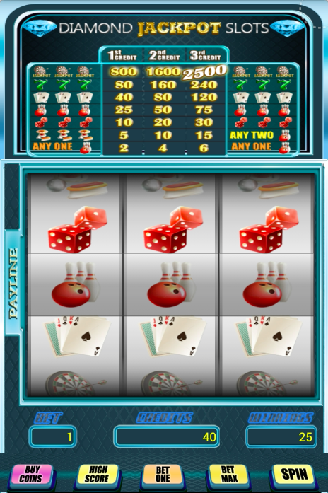 SLOTS-Diamond Jackpot FREE screenshot 3