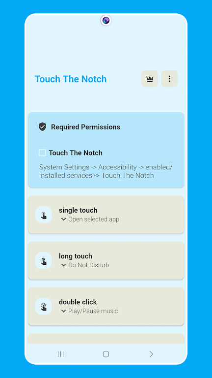 Touch The Notch Mod screenshot 4