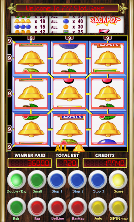 777 Fruit Slot Machine - Cherry Master screenshot 3