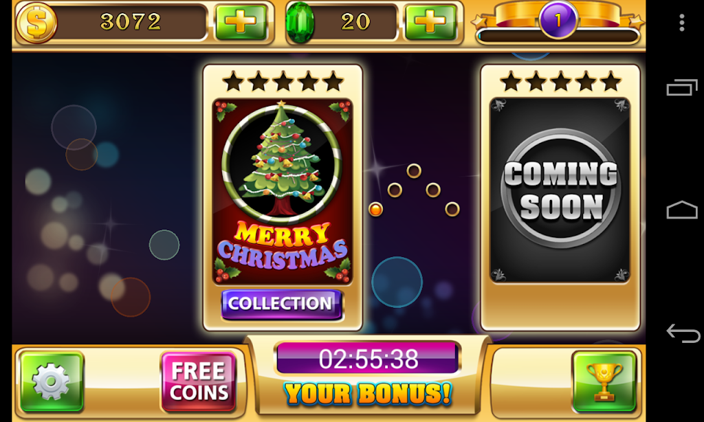 Slots - Santa's Treasure screenshot 2