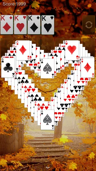 Solitaire: Autumn Love screenshot 3