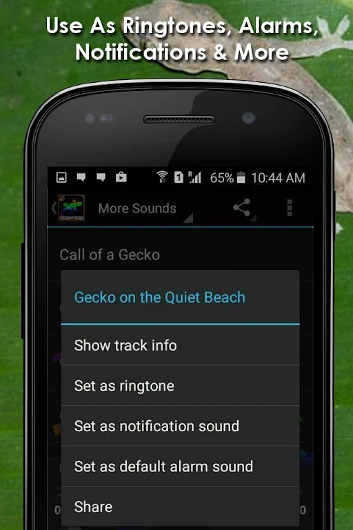 Gecko Tuko Sounds Free screenshot 2