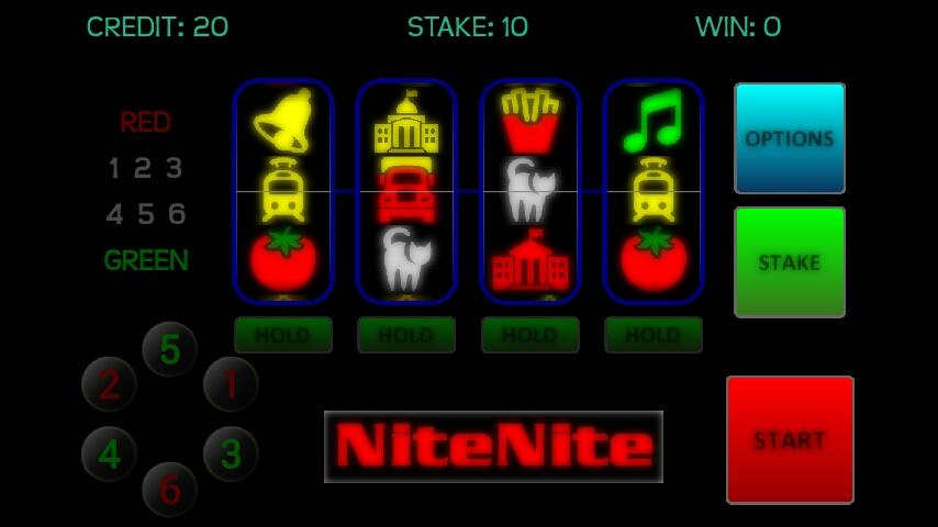 NiteNite slot machine screenshot 1