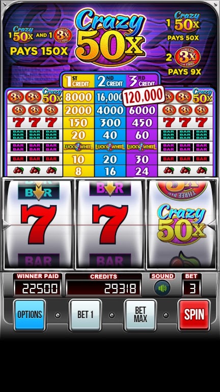 Crazy 50x Slots Free screenshot 2