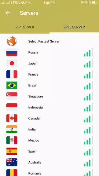 Yellow Lite VPN - Fast & Easy VPN screenshot 3